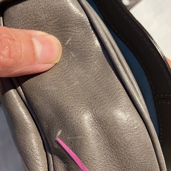 Coach crossbody gray Garcia Legacy leather bag - Picture 15 of 16